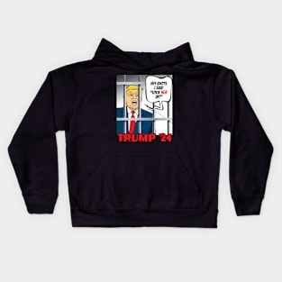 Trump: Lock Her Up! Kids Hoodie